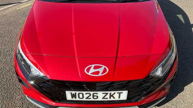 Hyundai I20 1.0T GDi 90 Black Line 5dr Petrol Hatchback Dragon Red - Pearl