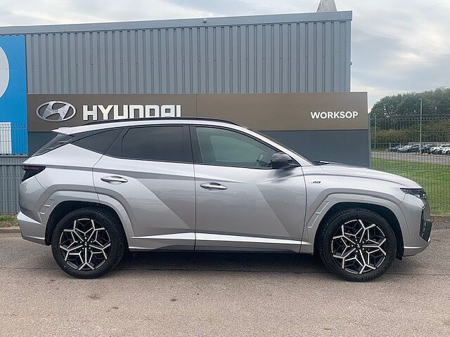 Hyundai TUCSON 1.6 TGDi Hybrid 230 N Line 5dr 2WD Auto Silver