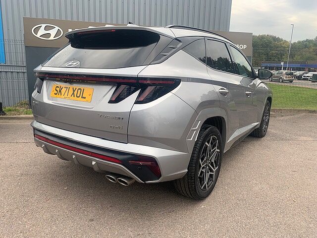 Hyundai TUCSON 1.6 TGDi Hybrid 230 N Line 5dr 2WD Auto Silver