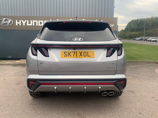 Hyundai TUCSON 1.6 TGDi Hybrid 230 N Line 5dr 2WD Auto Silver