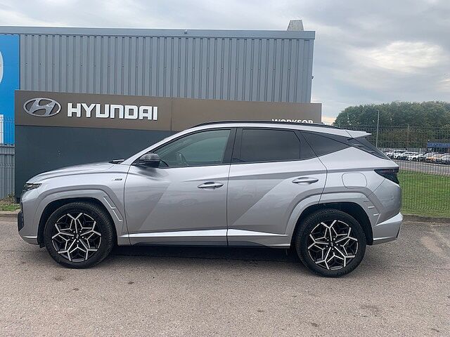 Hyundai TUCSON 1.6 TGDi Hybrid 230 N Line 5dr 2WD Auto Silver