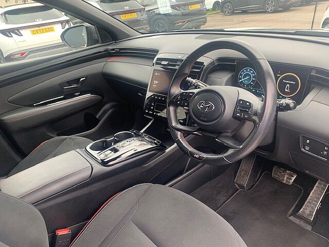 Hyundai TUCSON 1.6 TGDi Hybrid 230 N Line 5dr 2WD Auto Silver