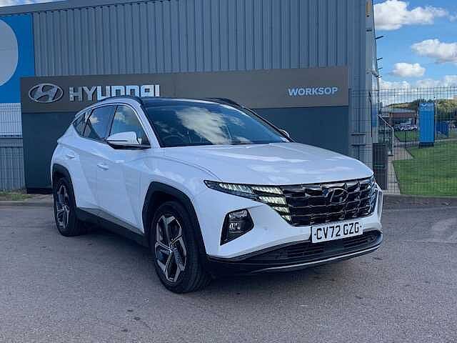 Hyundai TUCSON 1.6 TGDi Plug-in Hybrid Ultimate 5dr 4WD Auto White