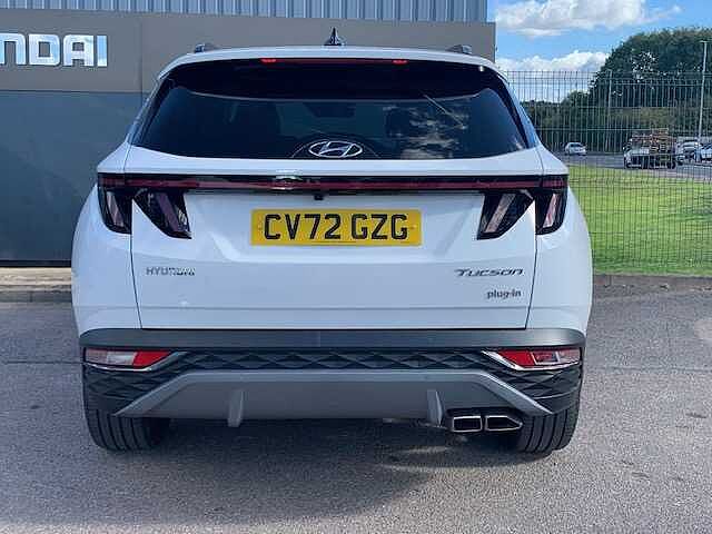 Hyundai TUCSON 1.6 TGDi Plug-in Hybrid Ultimate 5dr 4WD Auto White