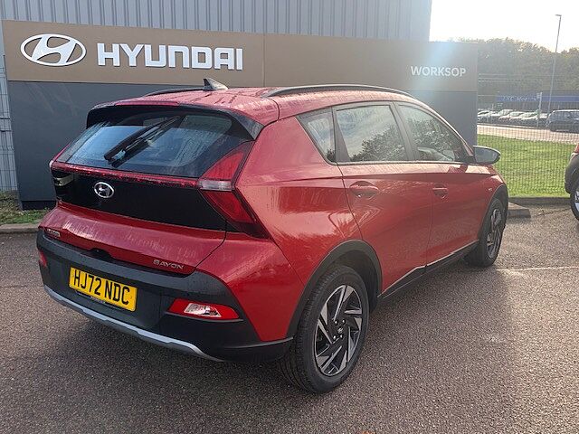 Hyundai BAYON 1.0 TGDi 48V MHEV SE Connect 5dr DCT Red