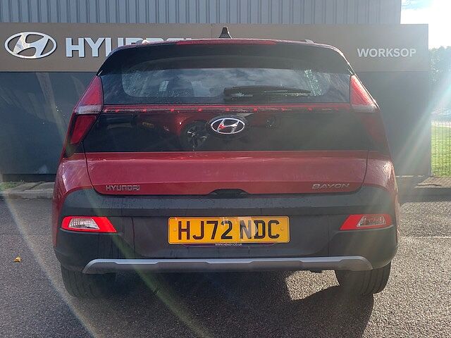 Hyundai BAYON 1.0 TGDi 48V MHEV SE Connect 5dr DCT Red