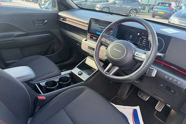 Hyundai KONA 1.6 GDi Hybrid N Line 5dr DCT Serenity White