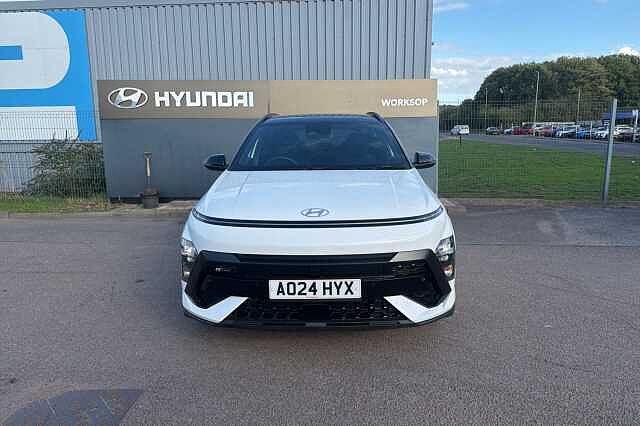 Hyundai KONA 1.6 GDi Hybrid N Line 5dr DCT Serenity White