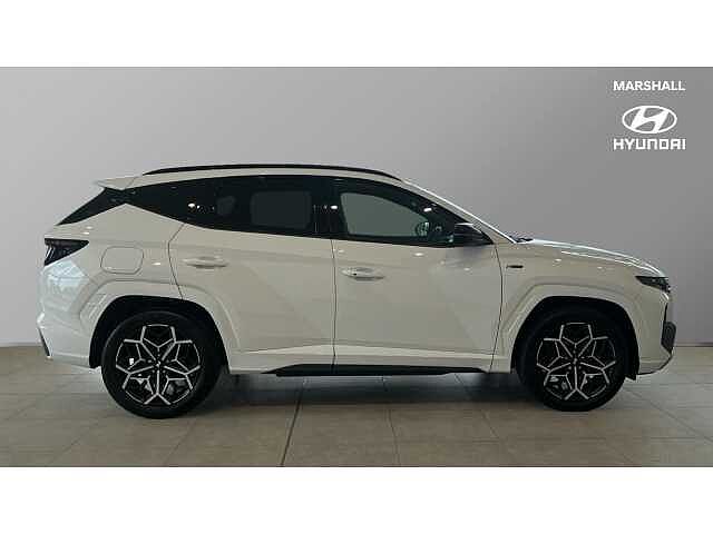 Hyundai TUCSON 1.6 TGDi Plug-in Hybrid N Line 5dr 4WD Auto WHITE