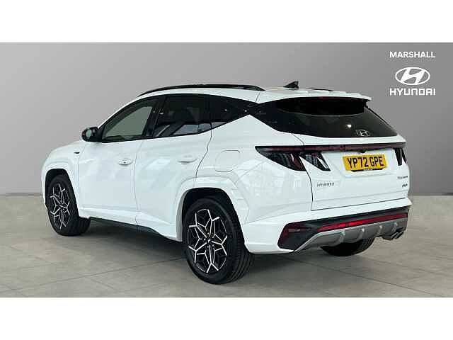 Hyundai TUCSON 1.6 TGDi Plug-in Hybrid N Line 5dr 4WD Auto WHITE