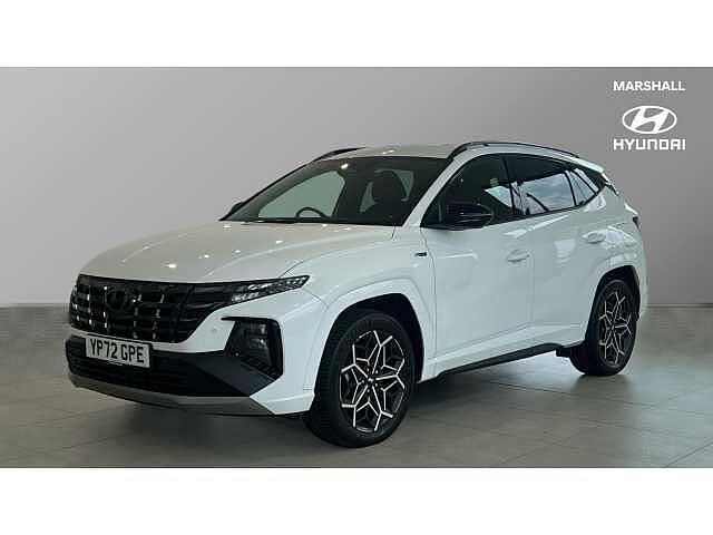 Hyundai TUCSON 1.6 TGDi Plug-in Hybrid N Line 5dr 4WD Auto WHITE