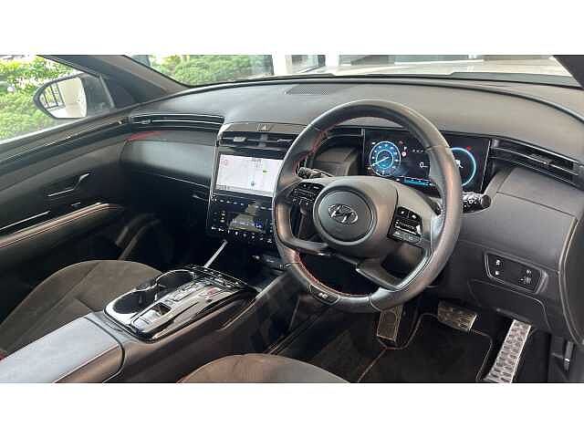 Hyundai TUCSON 1.6 TGDi Plug-in Hybrid N Line 5dr 4WD Auto WHITE