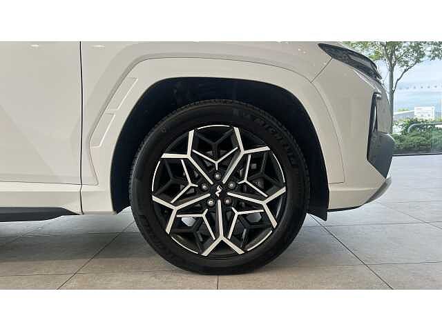 Hyundai TUCSON 1.6 TGDi Plug-in Hybrid N Line 5dr 4WD Auto WHITE