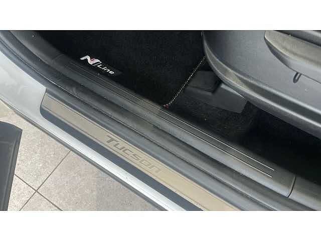 Hyundai TUCSON 1.6 TGDi Plug-in Hybrid N Line 5dr 4WD Auto WHITE