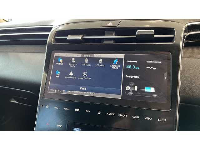 Hyundai TUCSON 1.6 TGDi Hybrid 230 SE Connect 5dr 2WD Auto WHITE