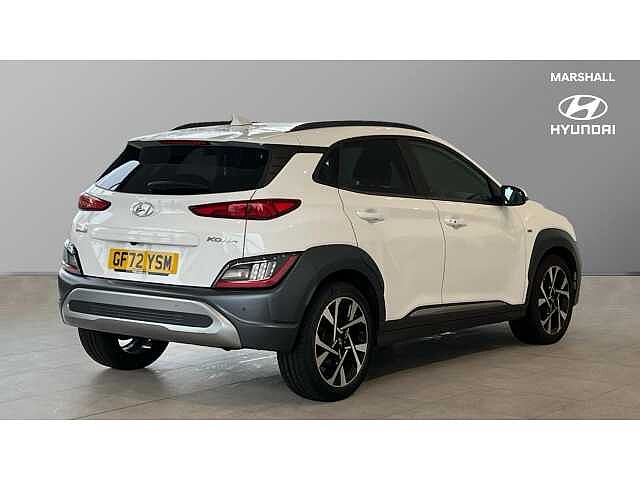 Hyundai KONA 1.0 TGDi 48V MHEV Ultimate 5dr WHITE