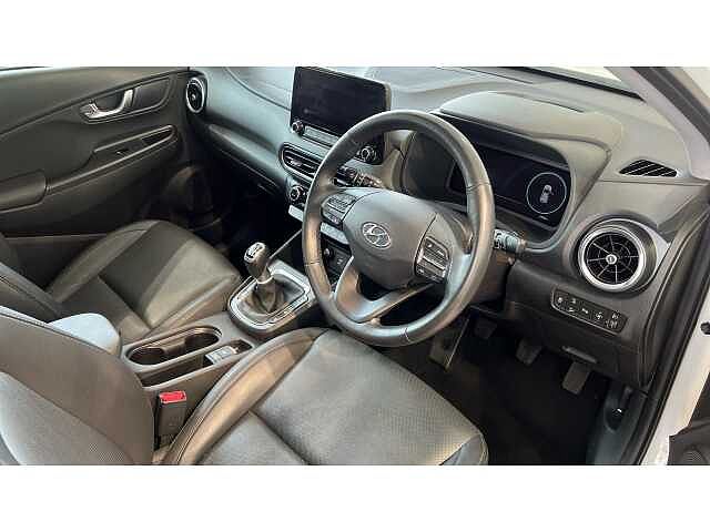 Hyundai KONA 1.0 TGDi 48V MHEV Ultimate 5dr WHITE