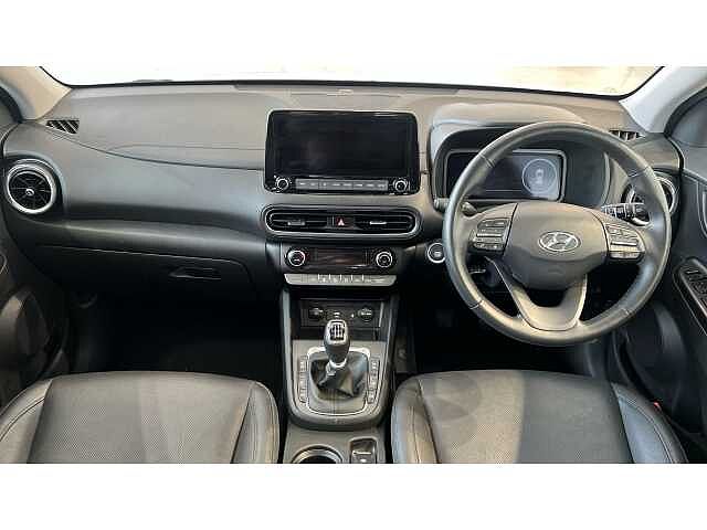 Hyundai KONA 1.0 TGDi 48V MHEV Ultimate 5dr WHITE