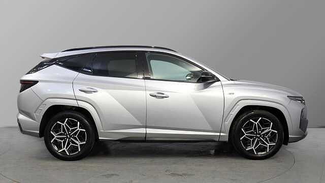 Hyundai TUCSON 1.6 TGDi Hybrid 230 N Line 5dr 2WD Auto Shimmering Silver