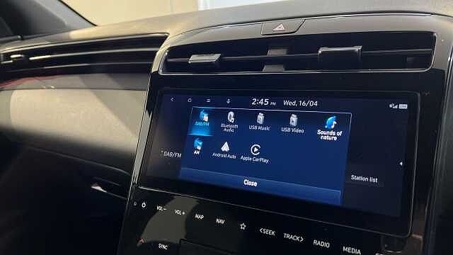 Hyundai TUCSON 1.6 TGDi Hybrid 230 N Line 5dr 2WD Auto Shimmering Silver