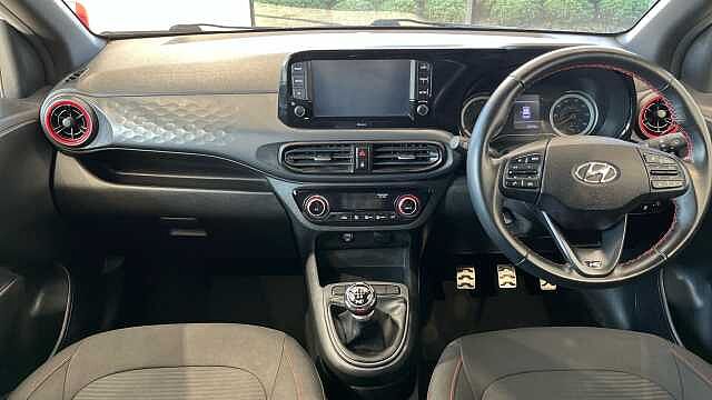 Hyundai I10 I10 1.0 T-GDi N Line 5dr WHITE