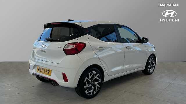 Hyundai I10 I10 1.0 T-GDi N Line 5dr WHITE
