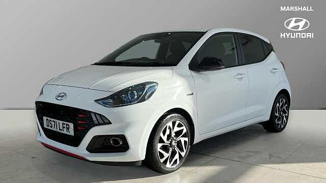 Hyundai I10 I10 1.0 T-GDi N Line 5dr WHITE