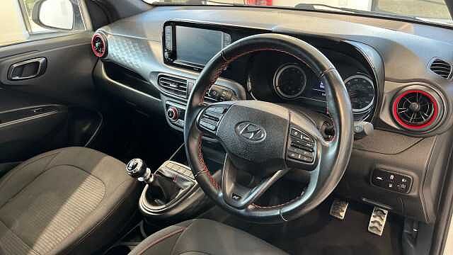 Hyundai I10 I10 1.0 T-GDi N Line 5dr WHITE