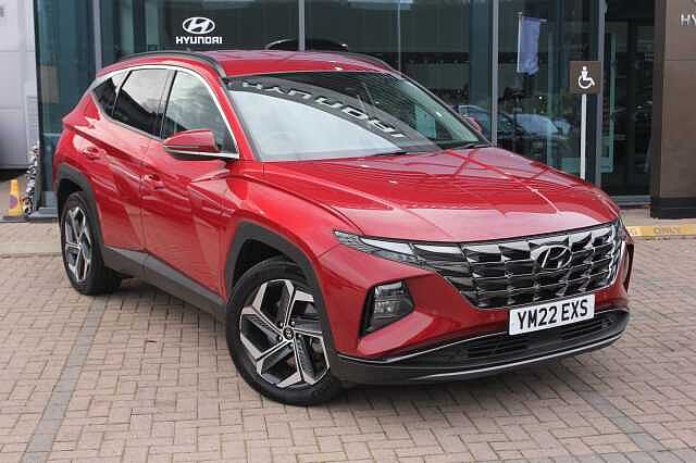 Hyundai TUCSON 1.6 TGDi Hybrid 230 Premium 5dr 2WD Auto Red