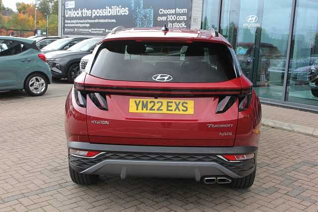 Hyundai TUCSON 1.6 TGDi Hybrid 230 Premium 5dr 2WD Auto Red
