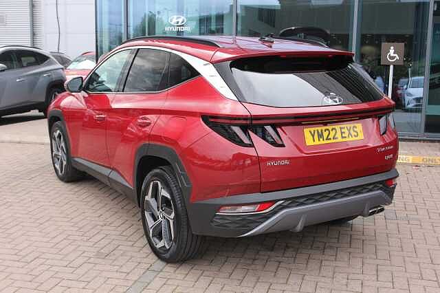 Hyundai TUCSON 1.6 TGDi Hybrid 230 Premium 5dr 2WD Auto Red