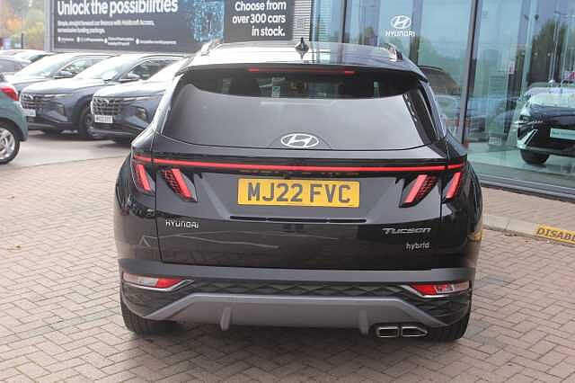 Hyundai TUCSON 1.6 TGDi Hybrid 230 Ultimate 5dr 2WD Auto Black