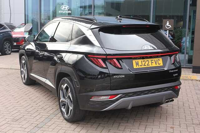 Hyundai TUCSON 1.6 TGDi Hybrid 230 Ultimate 5dr 2WD Auto Black