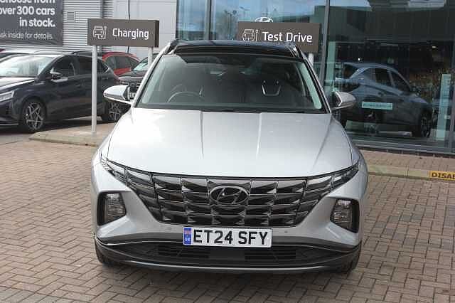 Hyundai TUCSON 1.6 TGDi Plug-in Hybrid Ultimate 5dr 4WD Auto Silver