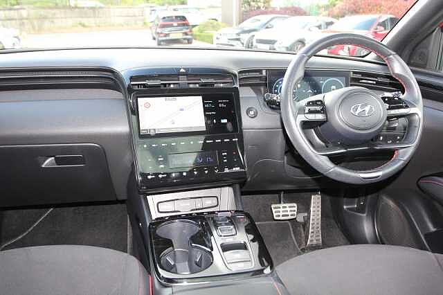 Hyundai TUCSON 1.6 TGDi Hybrid 230 N Line S 5dr 2WD Auto Red