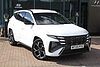 Hyundai TUCSON 1.6T Hybrid N Line 5dr Auto White