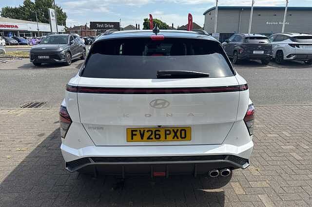 Hyundai KONA 1.6T 138 N Line S 5dr Atlas White