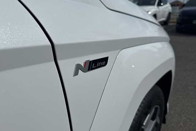 Hyundai KONA 1.6T 138 N Line S 5dr Atlas White