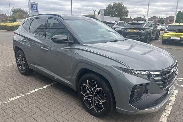 Hyundai TUCSON 1.6 TGDi Hybrid 230 N Line 5dr 2WD Auto Grey