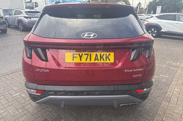 Hyundai TUCSON 1.6 TGDi Hybrid 230 Ultimate 5dr 2WD Auto Red