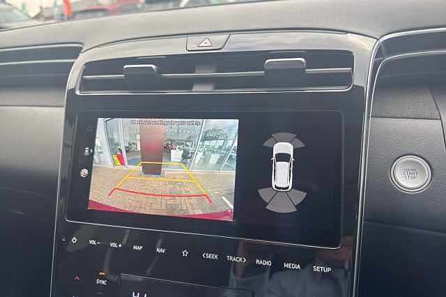 Hyundai TUCSON 1.6 TGDi Hybrid 230 Ultimate 5dr 2WD Auto Red