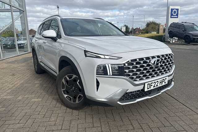 Hyundai SANTA FE 1.6 TGDi Hybrid Premium 5dr Auto White