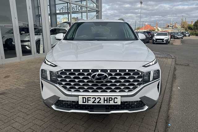 Hyundai SANTA FE 1.6 TGDi Hybrid Premium 5dr Auto White