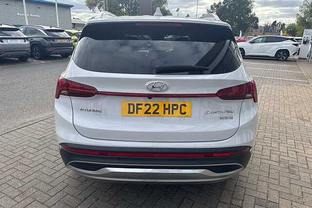 Hyundai SANTA FE 1.6 TGDi Hybrid Premium 5dr Auto White