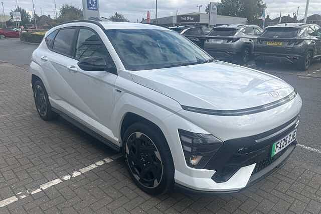 Hyundai KONA 160kW N Line 65kWh 5dr Auto White