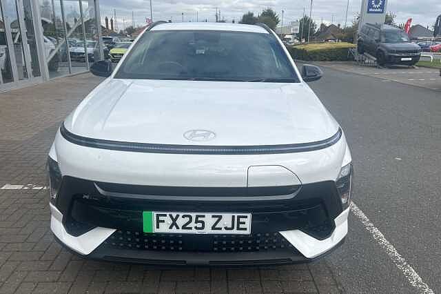 Hyundai KONA 160kW N Line 65kWh 5dr Auto White