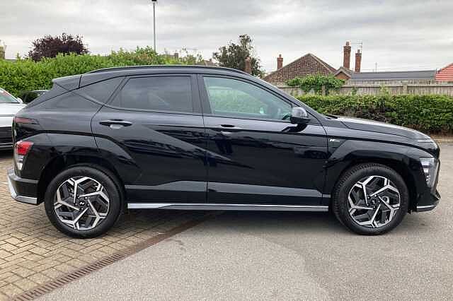 Hyundai KONA 1.6T 138 N Line S 5dr DCT Black