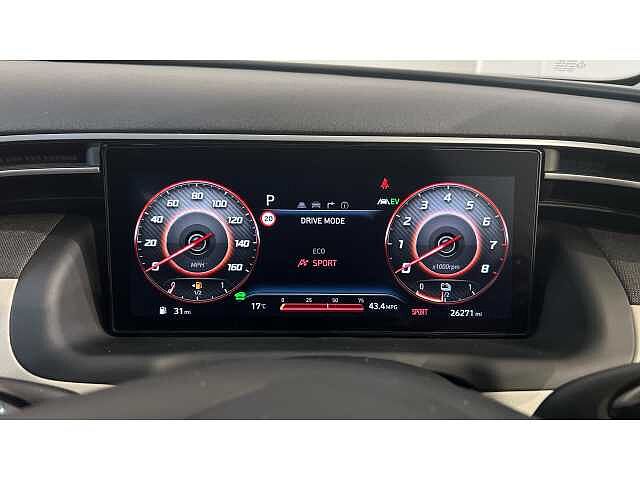 Hyundai TUCSON 1.6 TGDi Hybrid 230 Ultimate 5dr 2WD Auto Dark Knight