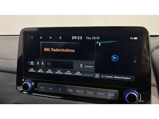 Hyundai KONA 1.0 TGDi 48V MHEV N Line 5dr Phantom Black