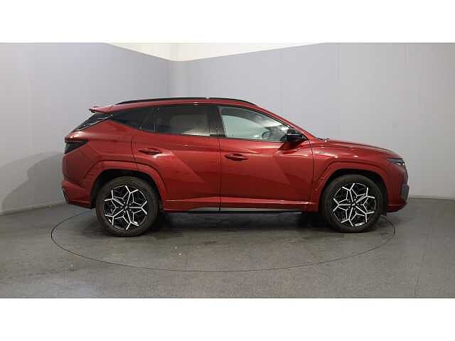 Hyundai TUCSON TUCSON 1.6 TGDi Hybrid 230 N Line 5dr 2WD Auto Sunset Red